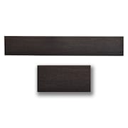 A LA MAISON CEILINGS 39-in x 6-in 12-Pack Coffee Brown Smooth Surface-mount Ceiling Plank, 12PK WP93cb-12